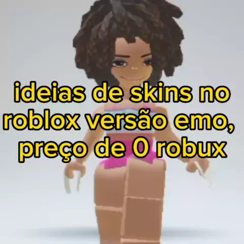 ideias de skins emo com robux no roblox