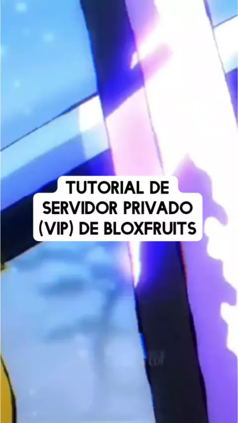 COMO ENTRAR EM UM SERVIDOR PRIVADO DO BLOX FRUITS ROBLOX 