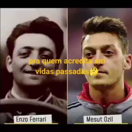Bate Bola Inglês - CURIOSIDADE: Enzo Ferrari x Mesut Özil Se