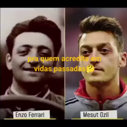 enzo ferrari y ozil