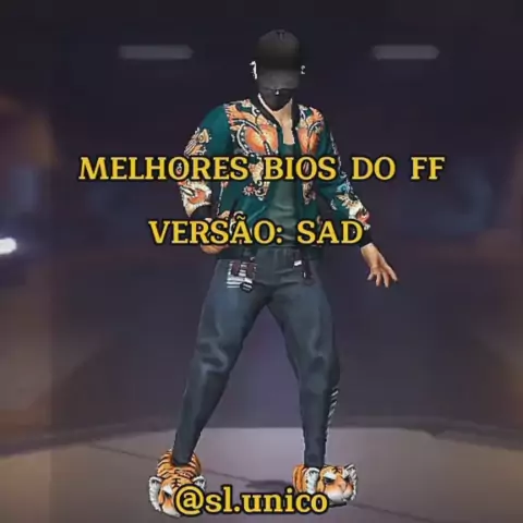 bio para free fire versão sad#freefire #bio #codigos #sad