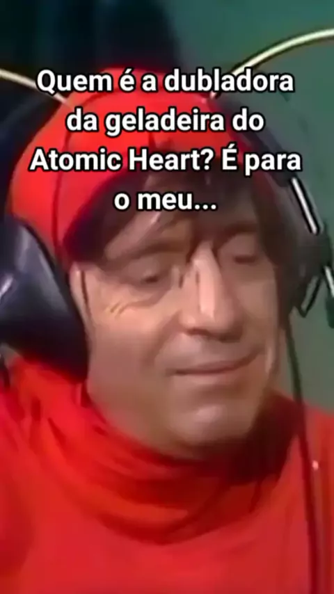 Dubladora brasileira da geladeira em Atomic Heart depois de chegar