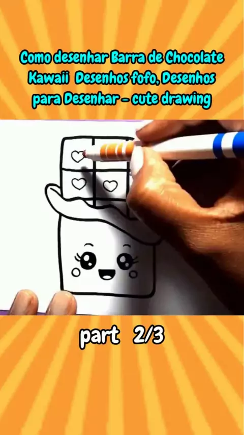 Como desenhar fofo SORVETE kawaii ❤ Desenhos para desenhar
