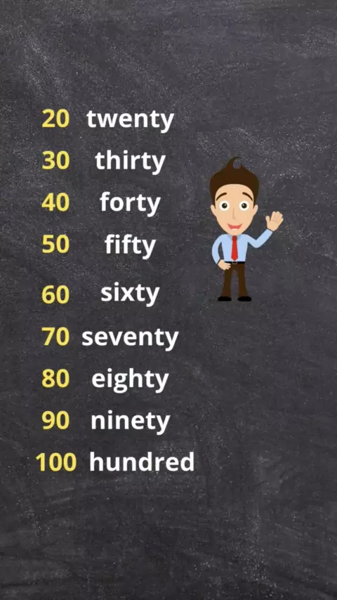 Caça-palavras com Números em Inglês para Imprimir