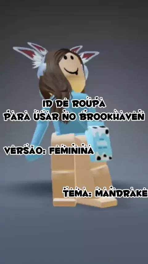 ID NA COMUNIDADE BR FEMININO VERSÃO:MANDRAKE #mandrake #criarj #comuni