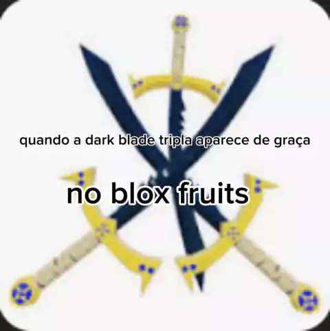 Como ganhei a espada mais cara DARK BLADE no Blox Fruits Roblox 