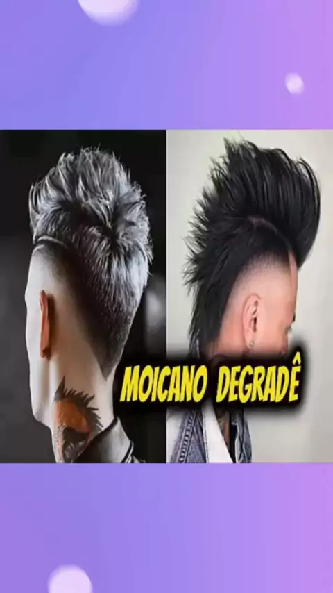 💈✂CORTES DE CABELO MASCULINO MOICANO DEGRADE 2021 - corte de cabelo moicano  degradê 2021 