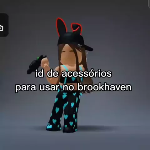 id de acessorios de mao no brookhaven