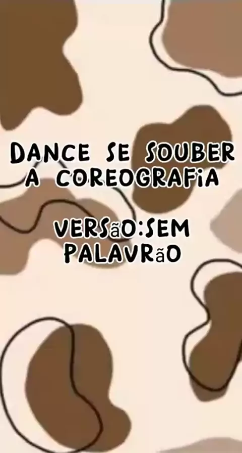 DANCE SE SOUBER (VERSÃO SEM PALAVRÃO) 