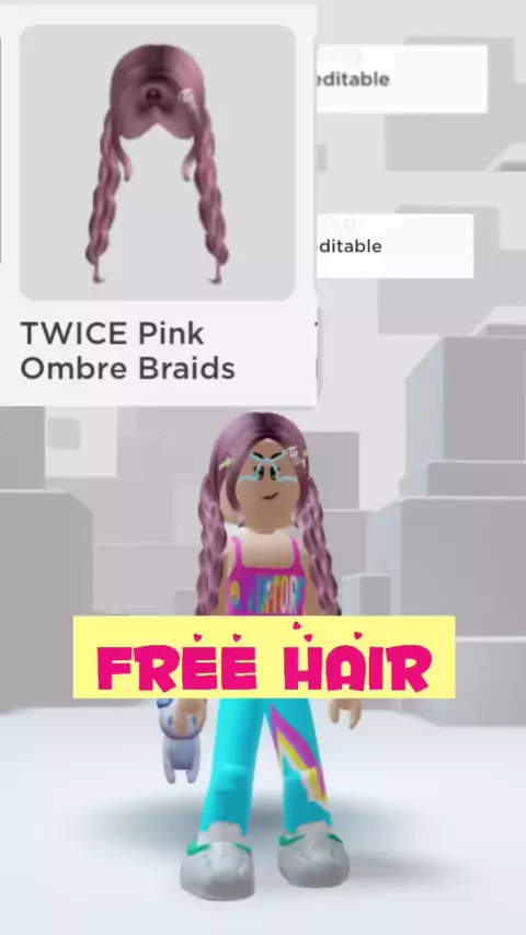 EVENT] Get this NEW FREE TWICE HAIR!! 😍 (Twice Square) #roblox