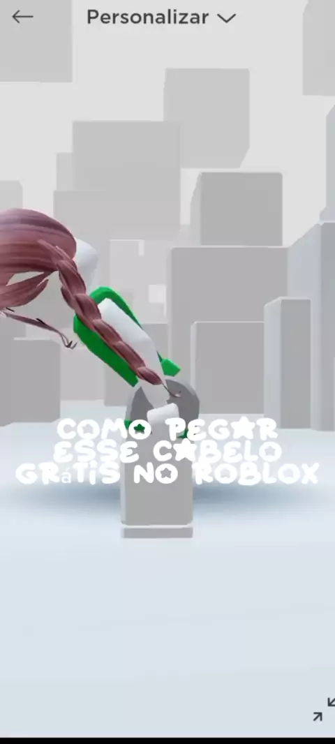 NOVO CABELO GRÁTIS NO ROBLOX #roblox #itemgratis