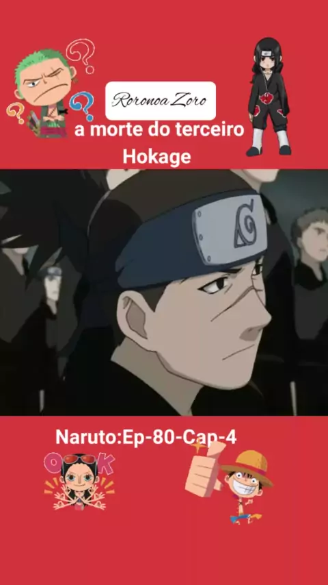 morte do terceiro hokage ep