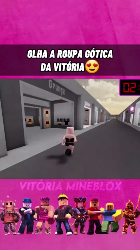 vídeo da vitória mineblox