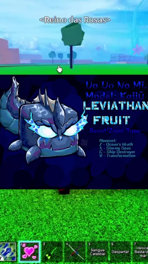 Comment next #CapCut #quakecombo #quakefruit #bloxfruit, Leviathan Blox  Fruit