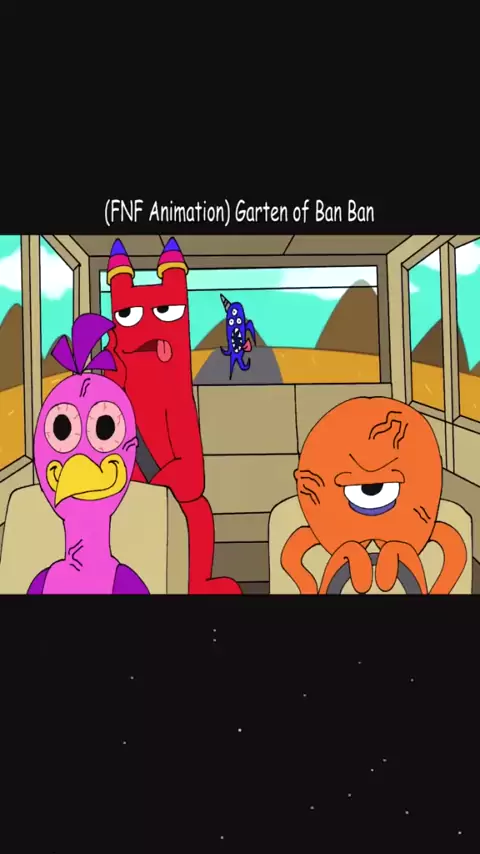 BLUE Vs BAN BAN na ESCOLA!? (DUBLADO PT-BR) Garten of Ban Ban e Rainbow  Friends Animação 