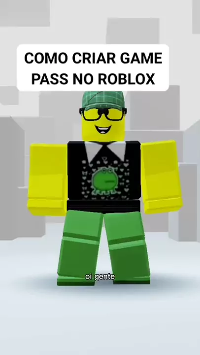 Celular) Como criar Gamepass grátis no Roblox - Game pass Grátis