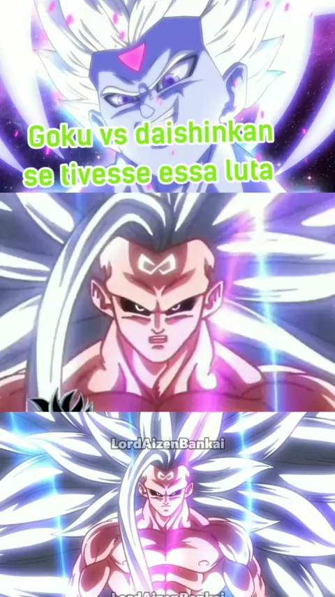 Goku Super Sayajin Infinito vs. Daishinkan Definitivo PT2 #dragonball