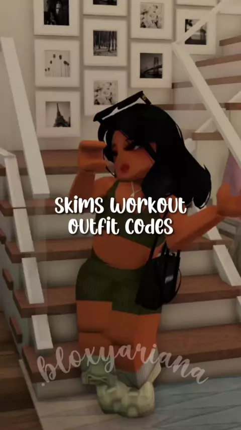bloxburg outfit codes workout