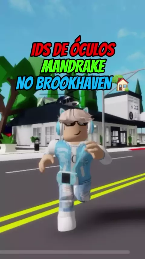 IDS CODES DE MANDRAKE NO BROOKHAVEN - Roblox #Roblox#brookhaven#brookhavenrp  