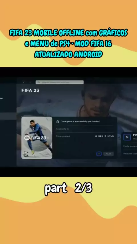 Como fazer para Baixar o Novo FC24 mod FIFA 16 Realista no Celular