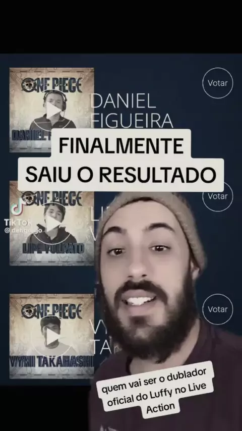 Mais um dublador na área!⚡️ O Daniel Figueira veio convidar todos você