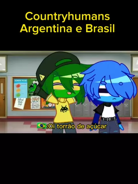 brasil e argentina countryhumans