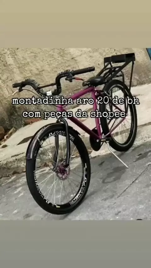 video de grau de bicicleta montadinha
