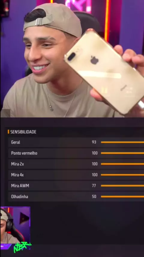 Revelei a melhor sensibilidade para Android 2023😱 #ff2023 #sensibilid