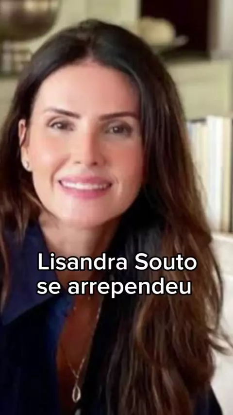 Lisandra Souto largou a carreira por causa do ex marido famoso