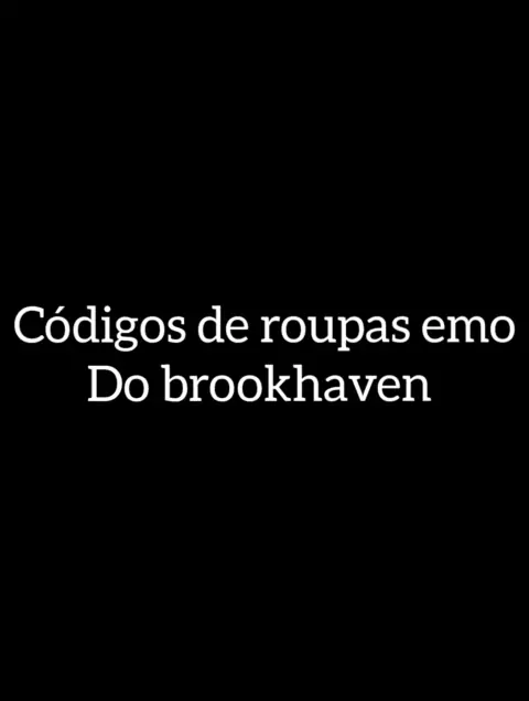 codigos emos no brookhaven