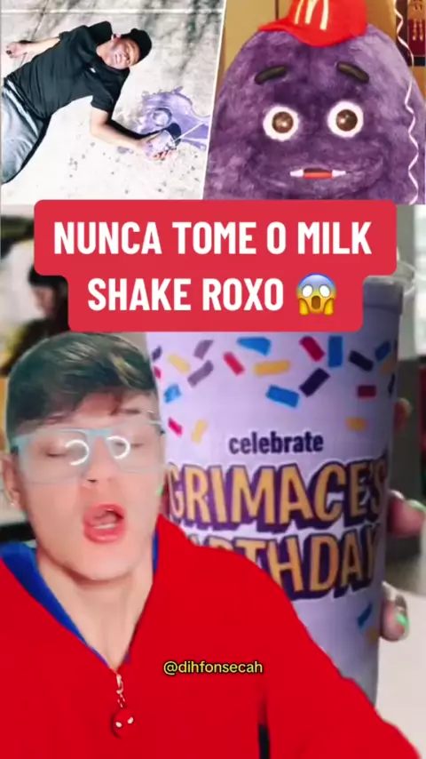 milkshakeroxo A MALDIÇÃO DO MILK SHAKE ROXO 🟣 #maldição #fyp #urgent