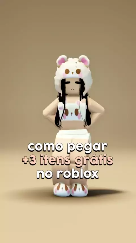 ITEM GRÁTIS! COMO PEGAR 3 ITEM GRÁTIS - ROBLOX 