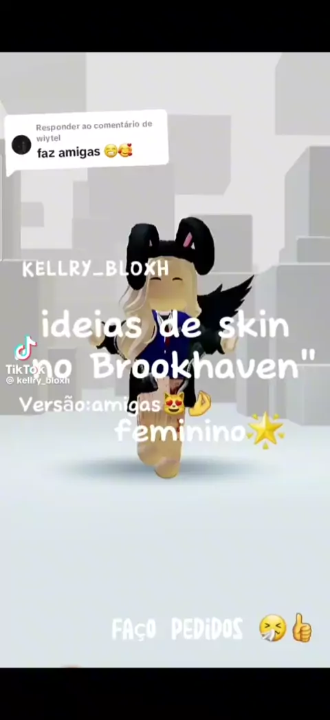 ideias de skin no brookhaven de amigas