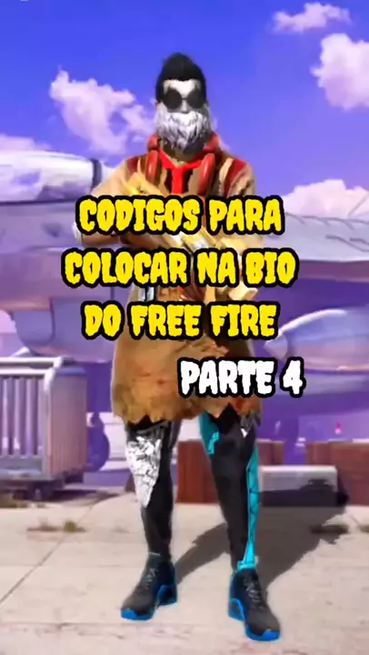 código pra colocar na bio do #freefire