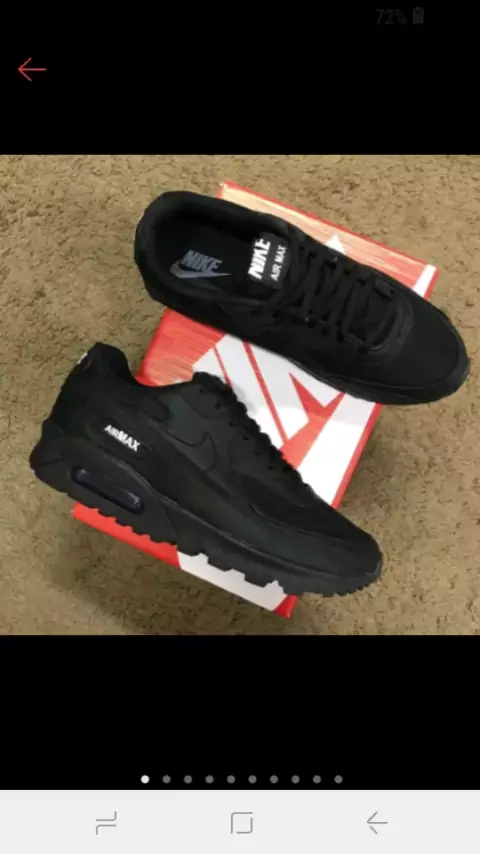 Air max 90 preto feminino top