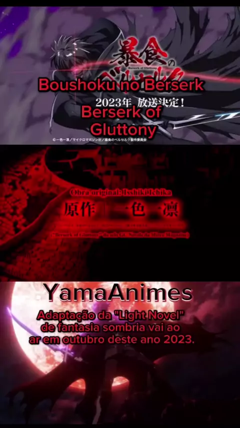 Berserk of Gluttony - Data de estreia do anime revelada - AnimeNew