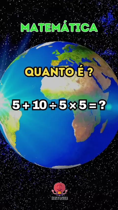 Quiz de Matemática DESAFIO MATEMÁTICO #quiz #matemática 