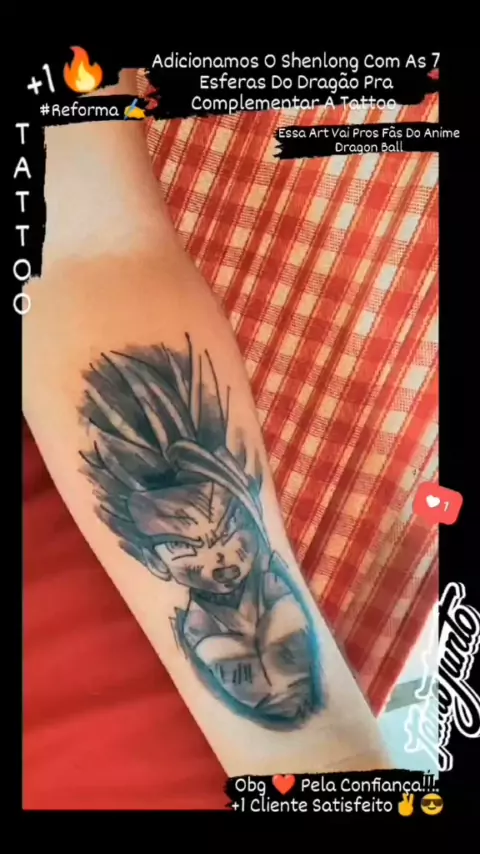 Goku & Vegeta, Dragon Ball Z  Tatuagens de anime, Tatuagem dragão, Coisas  para desenhar