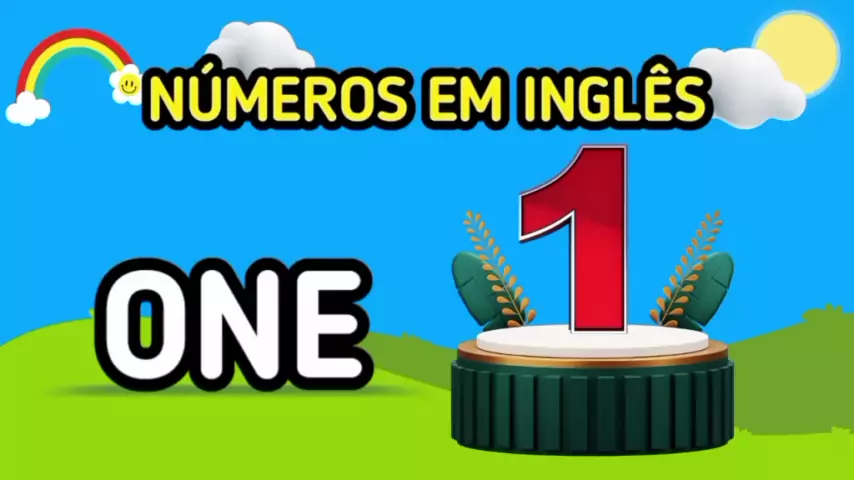 Números em inglês  Aprender inglês, Números em inglês