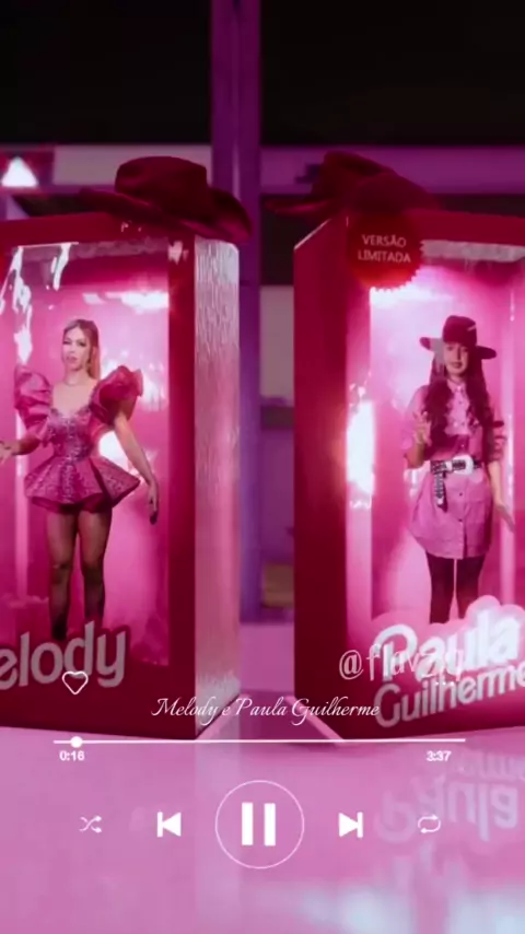 Roupa para boneca Barbie! MC Melody Barbie de Chapéu! @Melody.oficial.