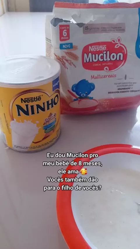 mucilon com leite engorda｜Pesquisa do TikTok