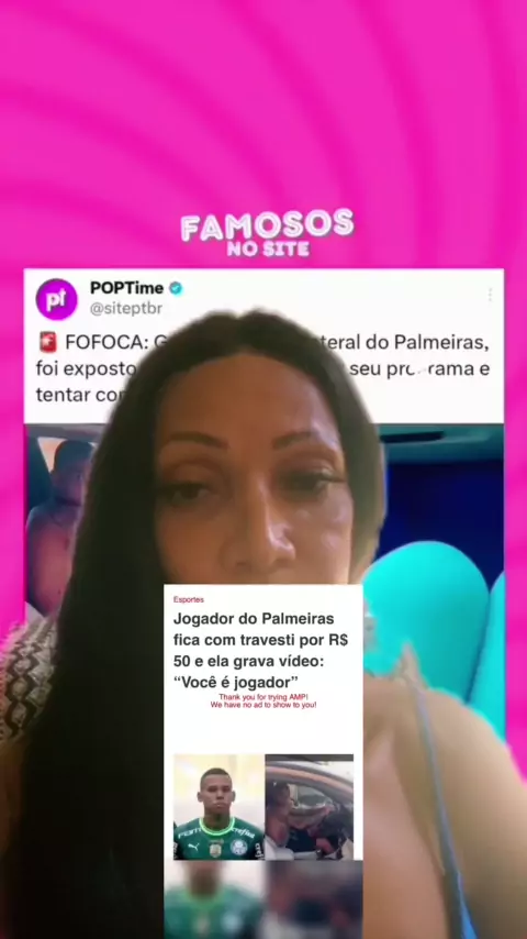 Vídeo: jogador do Palmeiras é exposto por garota de programa