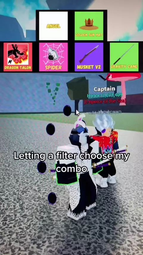 (roblox) Combo rumble fruit and spider fruit blox fruit