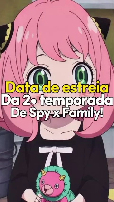 Spy X Family: Segunda temporada do anime ganha data de lançamento