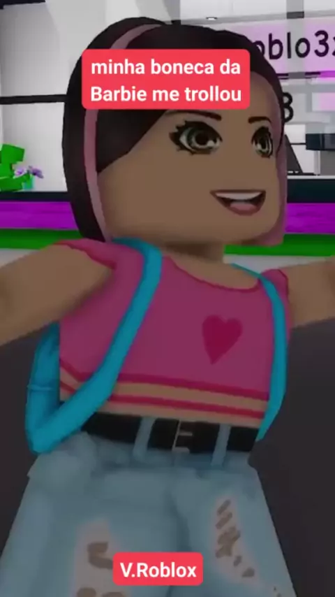 A boneca gigante #foryou #fy #viral #trend #roblox #game #robloxmemes