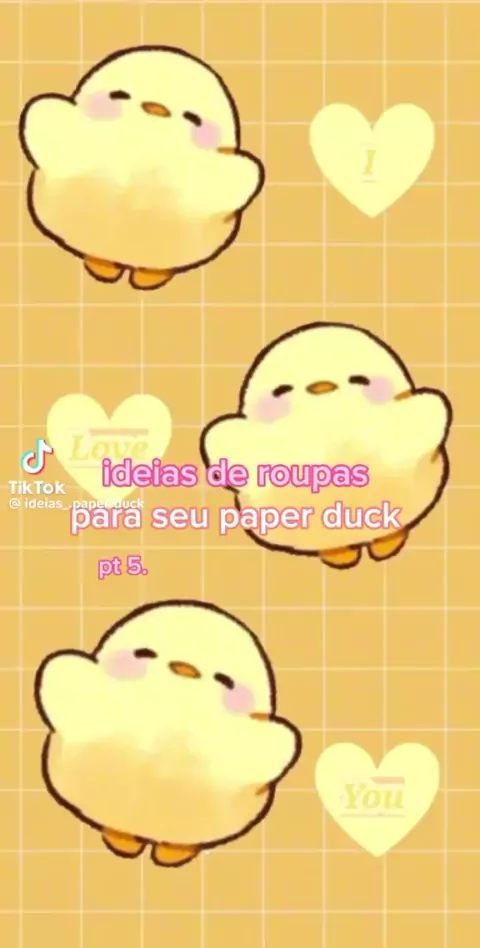 Roupas para PAPER DUCK LALAFANFAN para imprimir e colorir