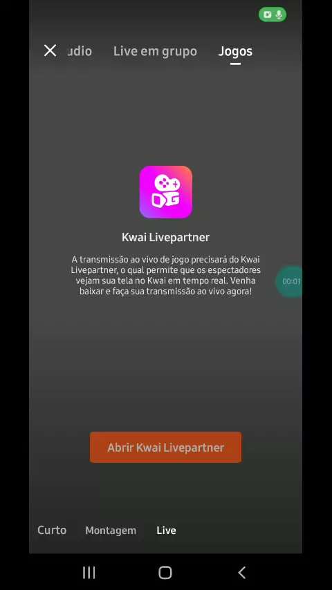 Como baixar Kwai Livepartner no celular