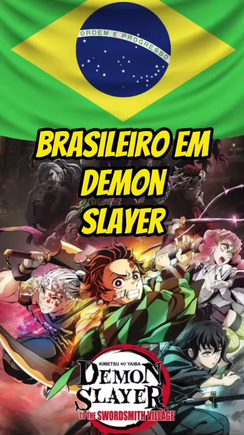 Dublagem brasileira de Demon Slayer: Kimetsu no Yaiba Swordsmith