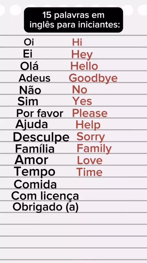 palavras ingles com o | Discover