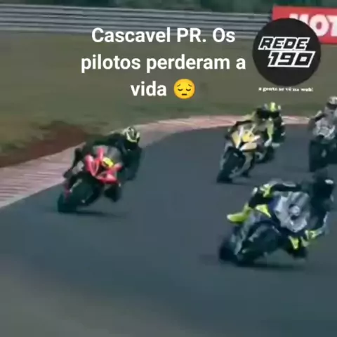 Pilotos morrem em acidente no MotoGP em Cascavel